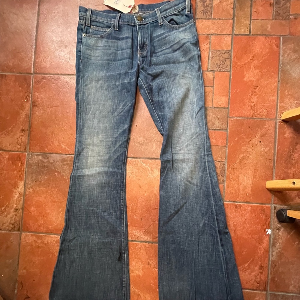New 70s Style Low Rise Bell Bottom- long inseam